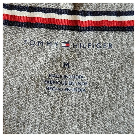 TOMMY HILFIGER Cropped Hoodie Size M - Picture 4 of 7
